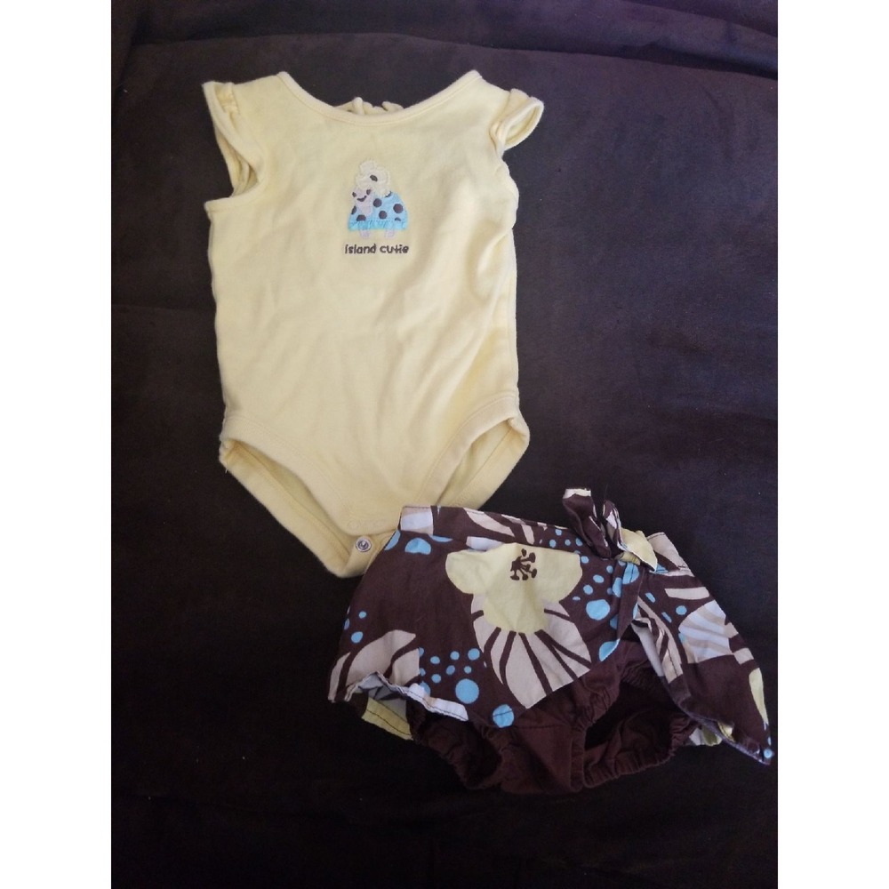 Gymboree island beauty layette 0 3 mo